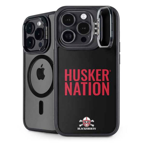 University of Nebraska Husker Nation iPhone 15 Pro Kickstand Case